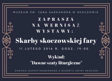 Skarby skoczowskiej fary - wernisaż wystawy